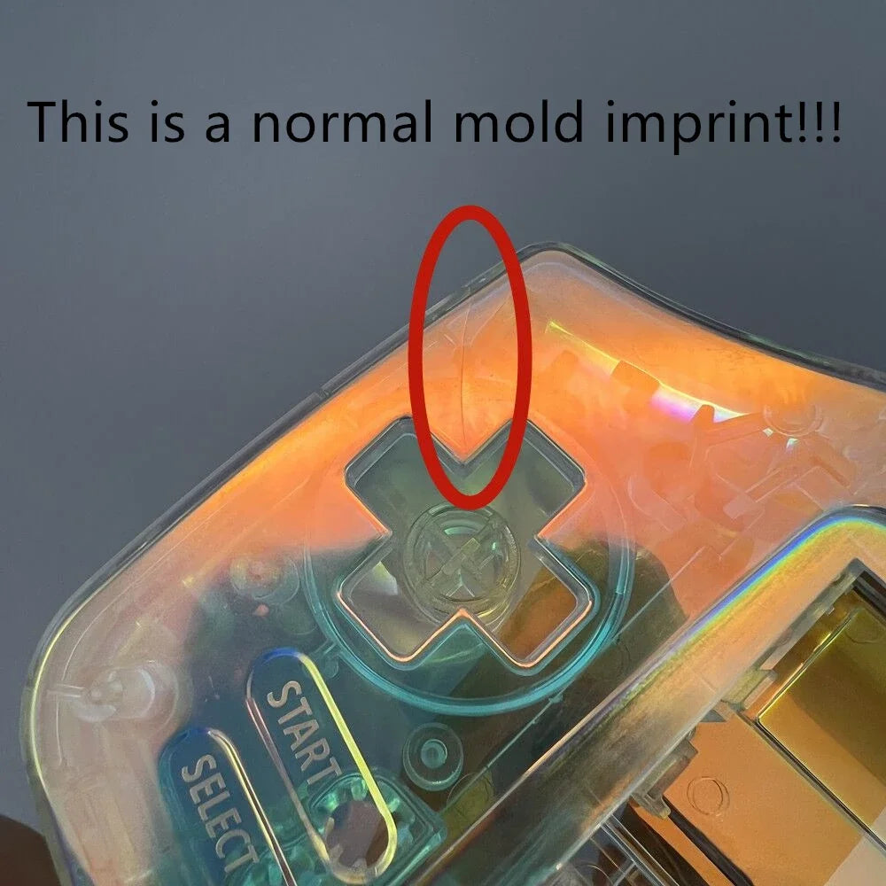 GBA Handheld Gaming Console Highlight IPS Screen Display and A Brand New Controller Housing for Nintendo  GAME BOY ADVANCE/GBA