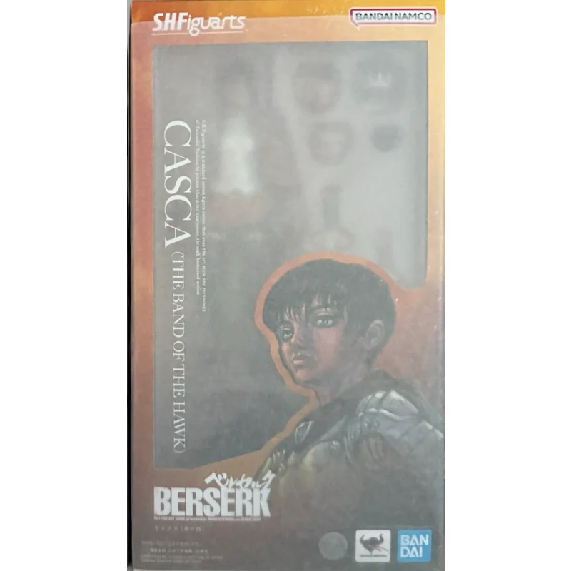 Bandai Original SHF S.H.Figuarts Berserk Casca Guts Schierke Isidro Zodd Action Anime Figure Model Toy Gift for Kid Desk Decor