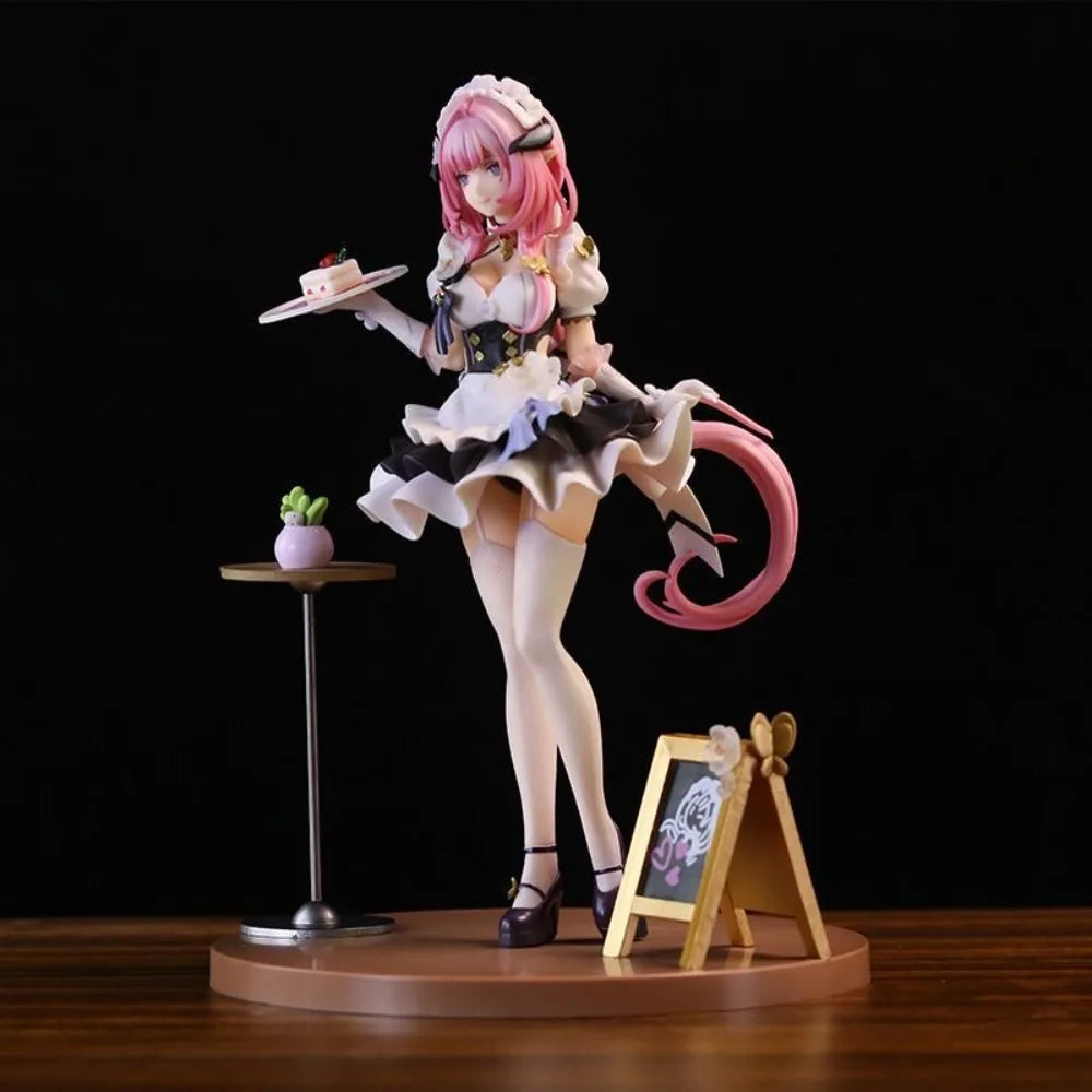 9.84in/25cm Anime Honkai Impact Figure Elysia Action Figures PVC Statue Model Collection Toys Gifts