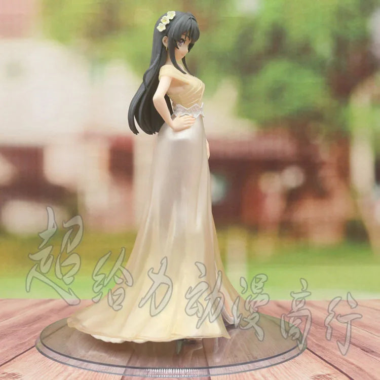 Sakurajima Mai Wedding Anime Figure Bunny Girl Senpai Dream Model Collectible