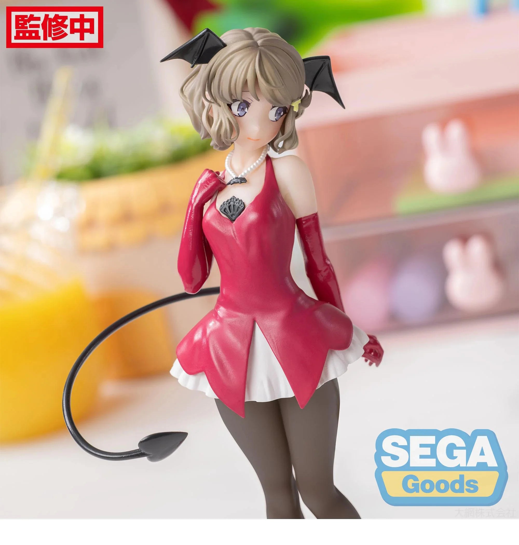 Original SEGA Luminasta Sakurajima Mai Koga Tomoe Kawaii Anime Figur aus PVC, Sammlerstück, Geschenkidee, Dekoration, Puppe