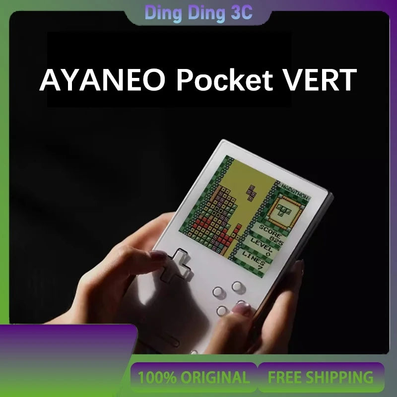AYANEO Pocket VERT Game Console 3.5Inch 1440*1600 LTPS LCD Screen LTPS LCD 6000mAh Gyroscope WiFi BT Handheld Game Consoles Gift