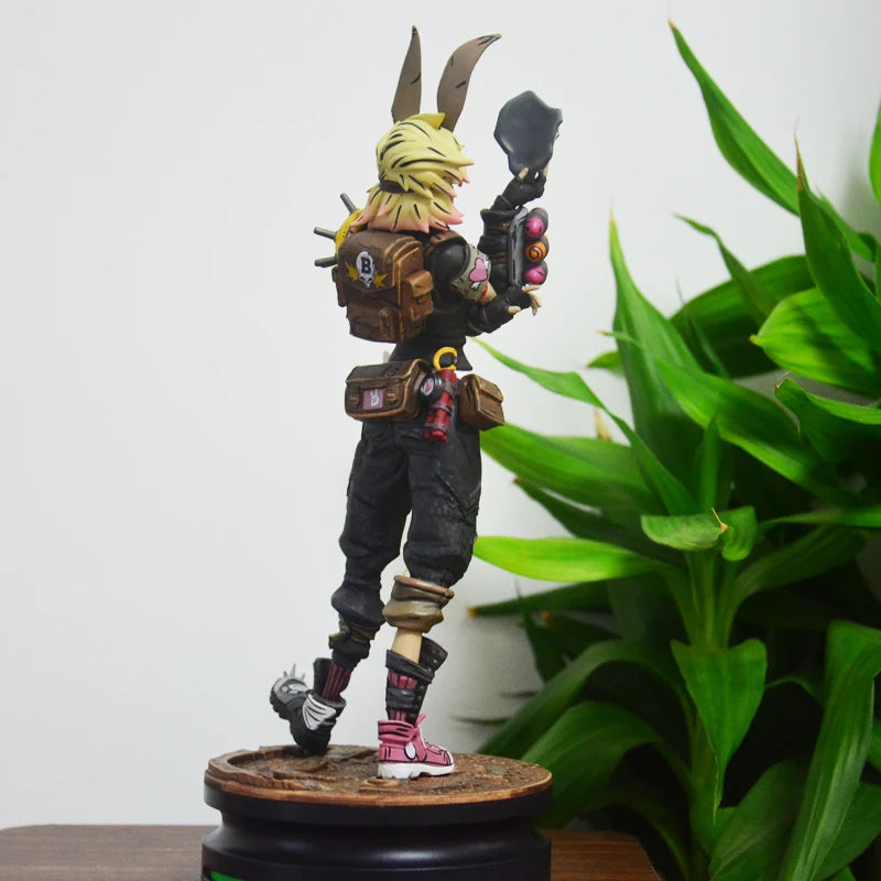 Borderlands Tiny Tina 26cm Action Figure with Bunny Ears & Mask Game Collectible Model Home Desktop Decoration