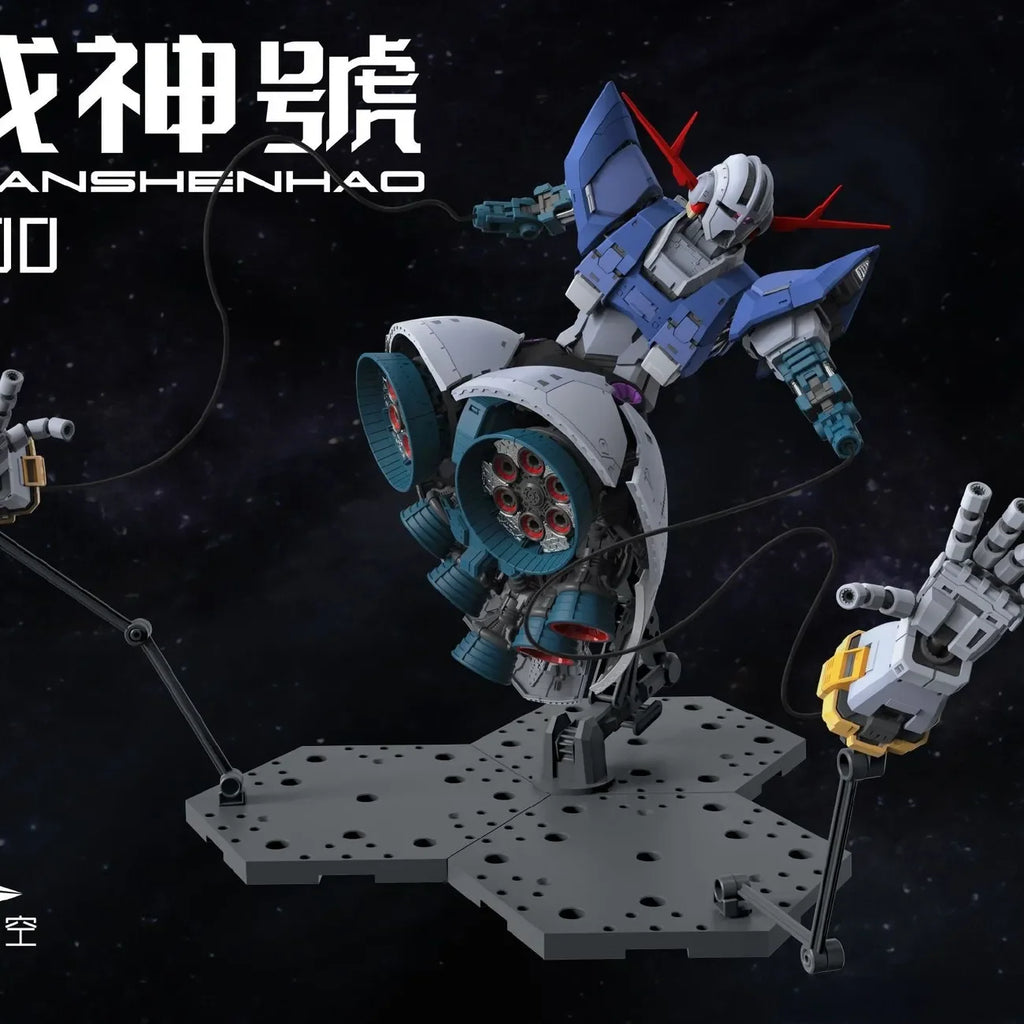 ABAWAKONG MODEL  MG 1/100 MSN-02 Zeong RG Enlarged Version Assembly Model Kits Plastic skeleton Robot Plastic Model Gifts Toys