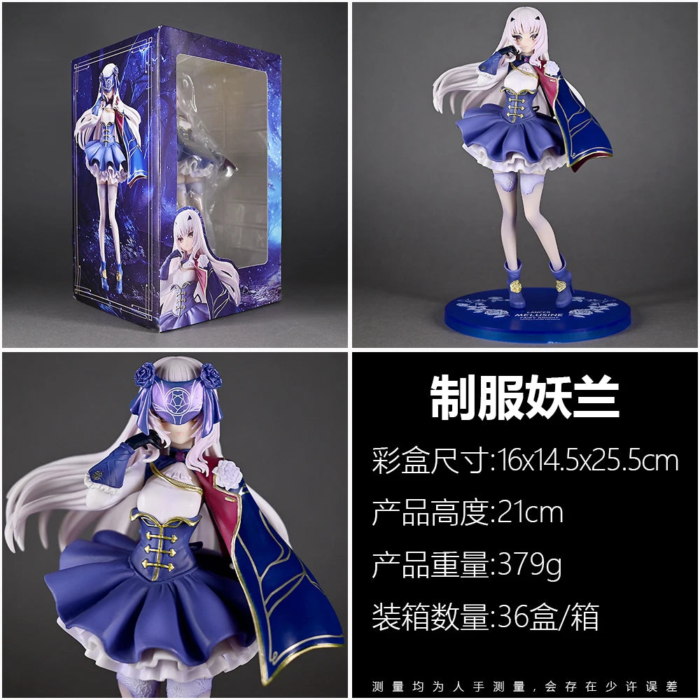 21 см фигурка на фея рицар Ланселот MéLusine Fate Grand Order аниме фигурки PVC екшън фигурка колекционерски модел играчка подарък за Хелоуин