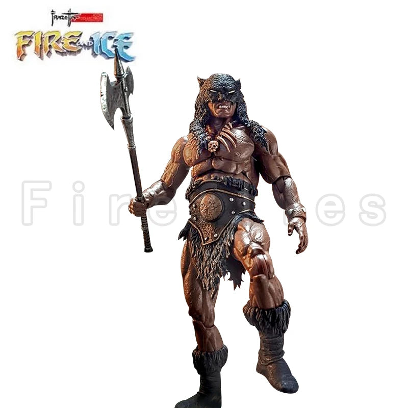 [Pre-Order]6inches 1/12 Frazetta Girls Action Figure Fire and Ice ICON Collectibles Dark Wolf Teegra Ver2 Anime Model Toy