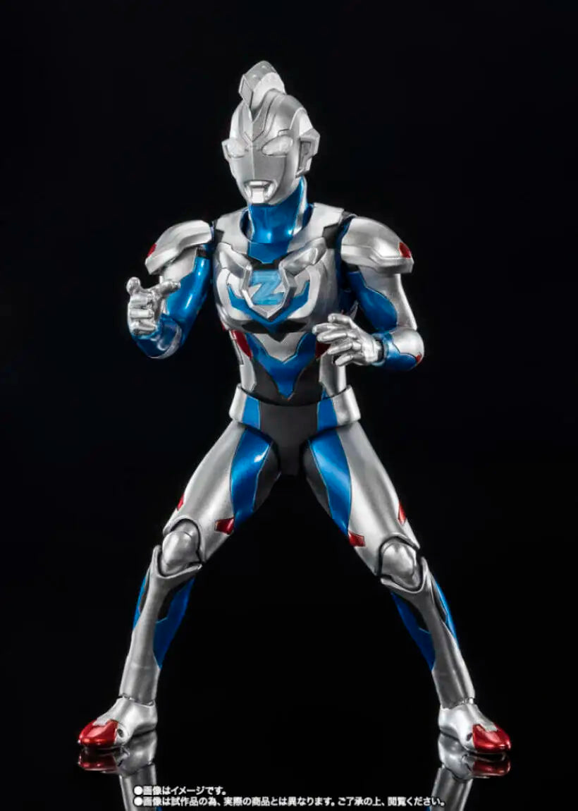 In Stock Genuine Bandai Shfiguarts Ultraman Z Zett Figure Anime Action Model Toy
