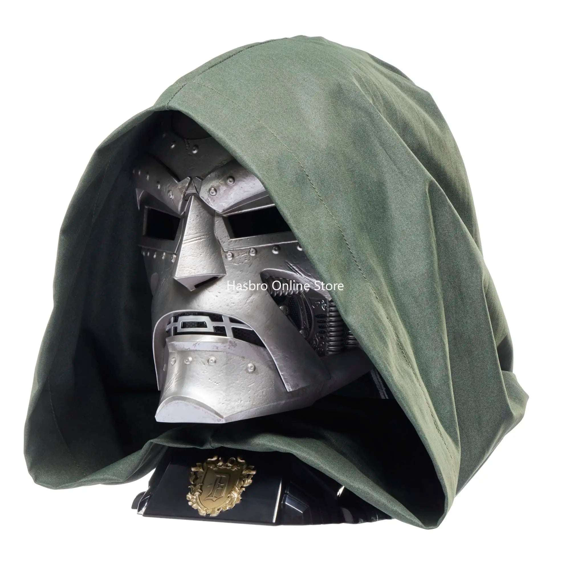 [In Stock] Hasbro Marvel Legends Series Doctor Doom Premium Roleplay Helmet, 1:1 SCALE Doctor Doom Mask Collectible Gear G0586
