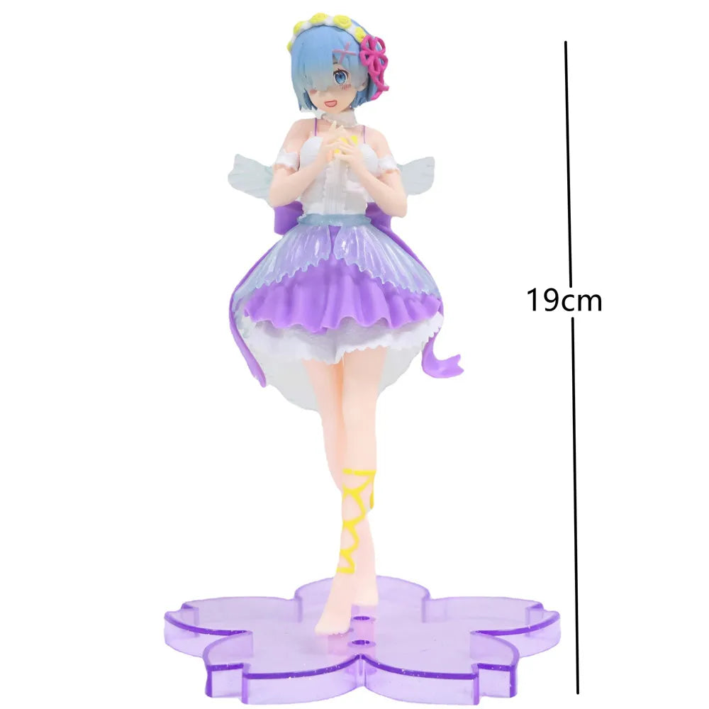 New15cm Anime beautiful girl Figure Pajamas Sitting cross legged on a chair PVC Collection Model