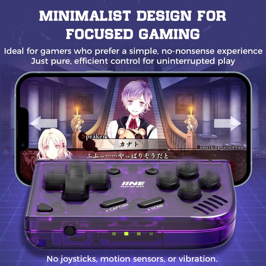 Turbofunktion &amp; Austauschbarer Joystick und D-Pad &amp; Multiplattform-Controller