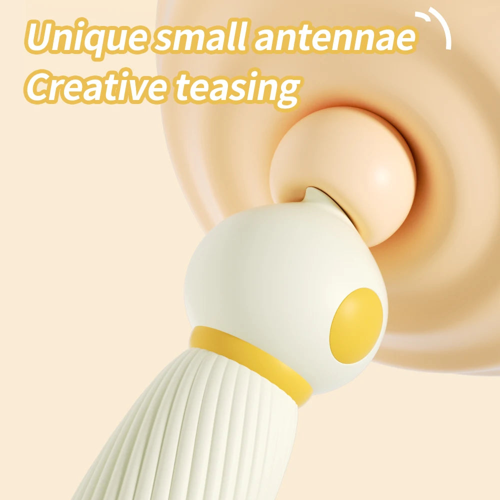Multi Frequency Ultrasonic Vibration Charging Female G-point Vibrator Used for Female Magnetic Honey Bean Stimulation Vibrator