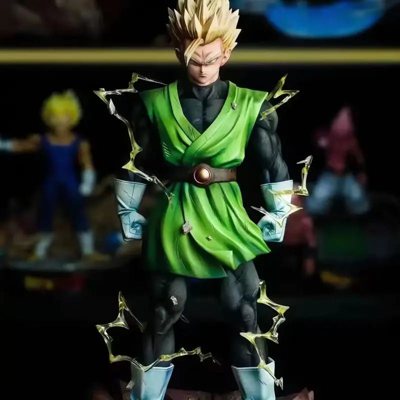 In Stock Hy Studio 32cm Dragon Ball Son Gohan Anime Figures Gohan Figure 2 Head Pvc Statue Collection Model Decoration Gifts Toy