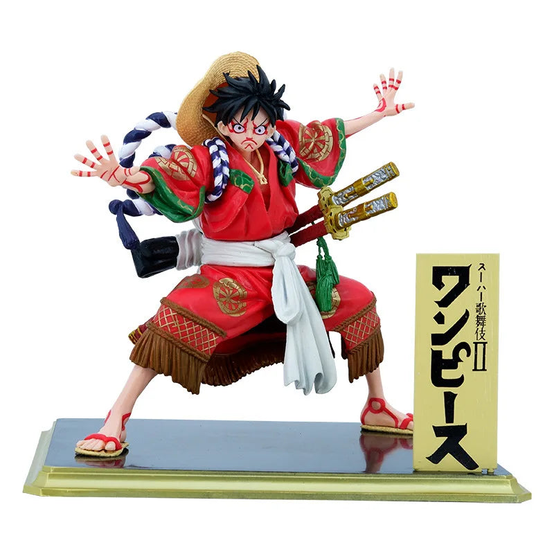 One Piece GK Anime Figur Modell Gear 4 Monkey D Luffy Actionfigur 24 cm Höhe Statue Sammlung Spielzeugpuppe Figma