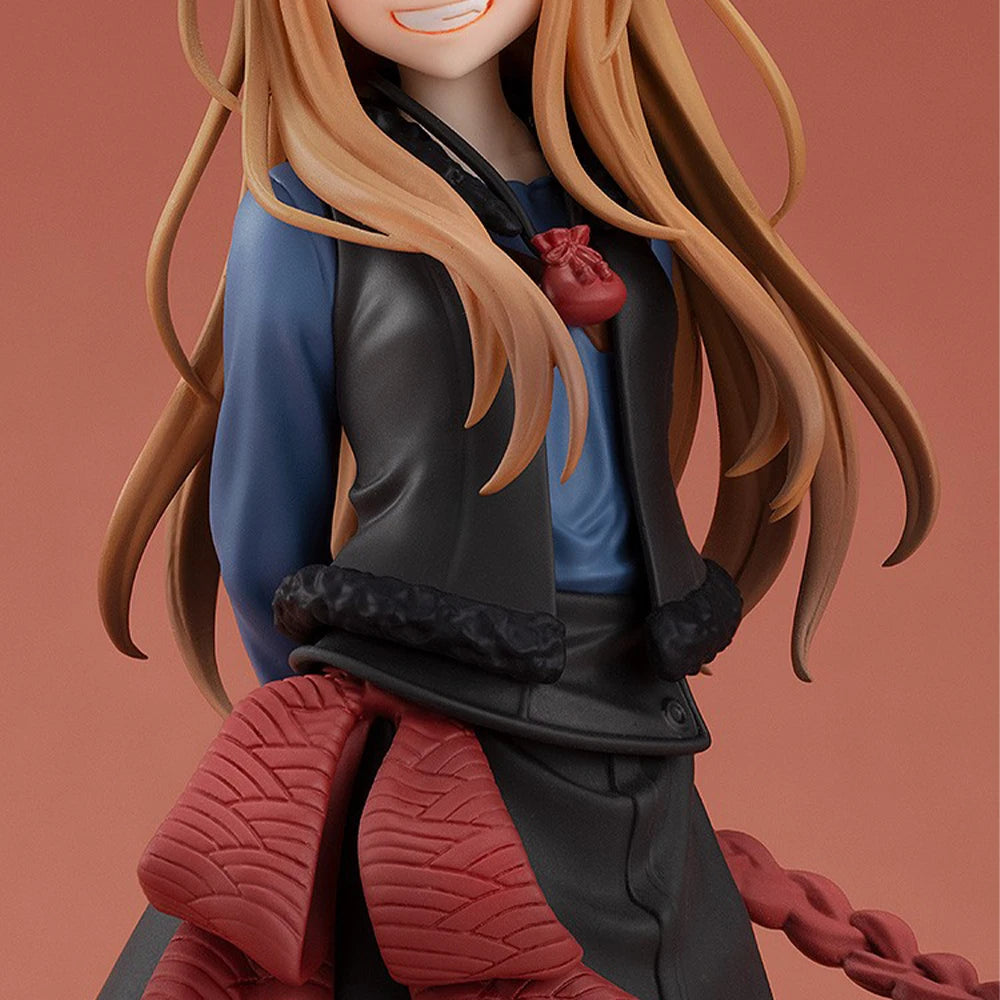 Aixlan Spice and Wolf Figur Holo Wink 17 cm Wolf Tail Girl PVC Actionfigur Amine Geburtstagsgeschenk Sammlerfigur