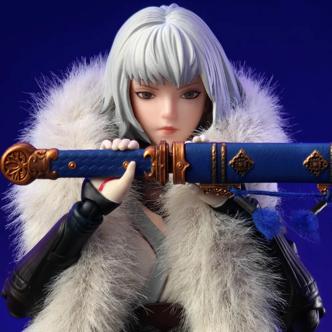 GONG Ling Cage: Incarnation 1/8 Scale Cloth Action Figure Bai Yuekui Anime Figurine Joint Movable Model Surprise Collection Toy