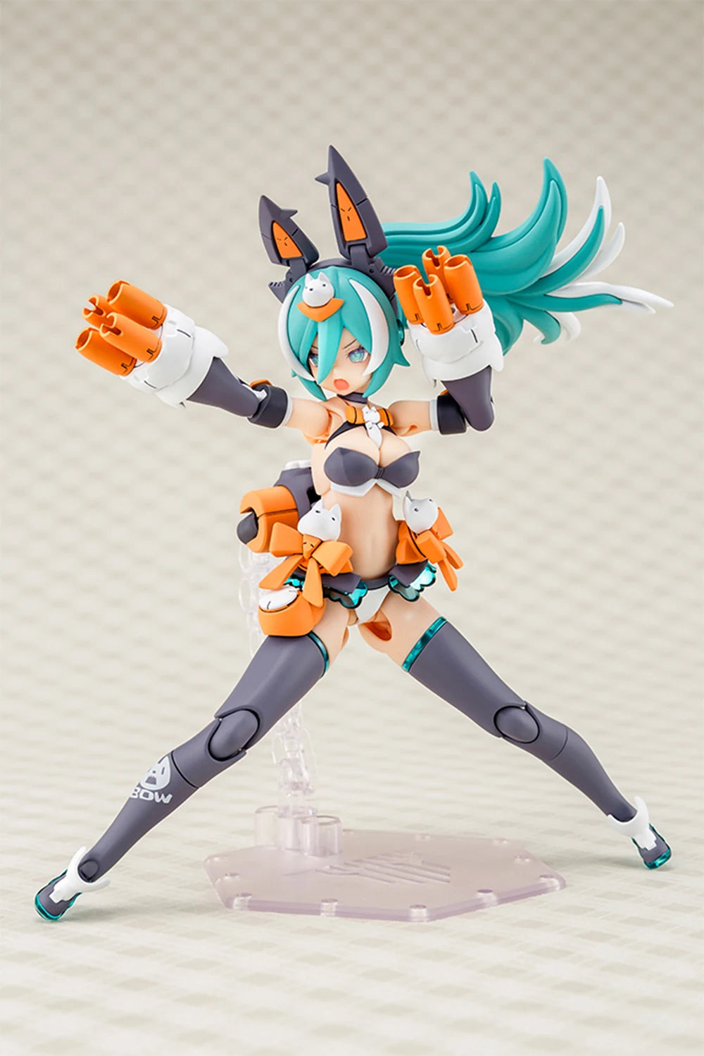 Kotobukiya Machine Girl KP788 PUNI MOFU LANG Wolf Girl Assemble Action Figureals Model
