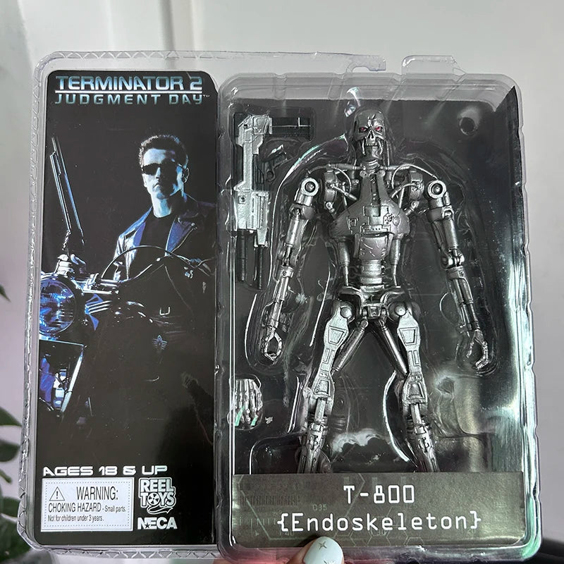 NECA The Terminator T-800 T-1000 Endoskeleton PVC Action Figure Collectible Model Toy 7 Types 18cm