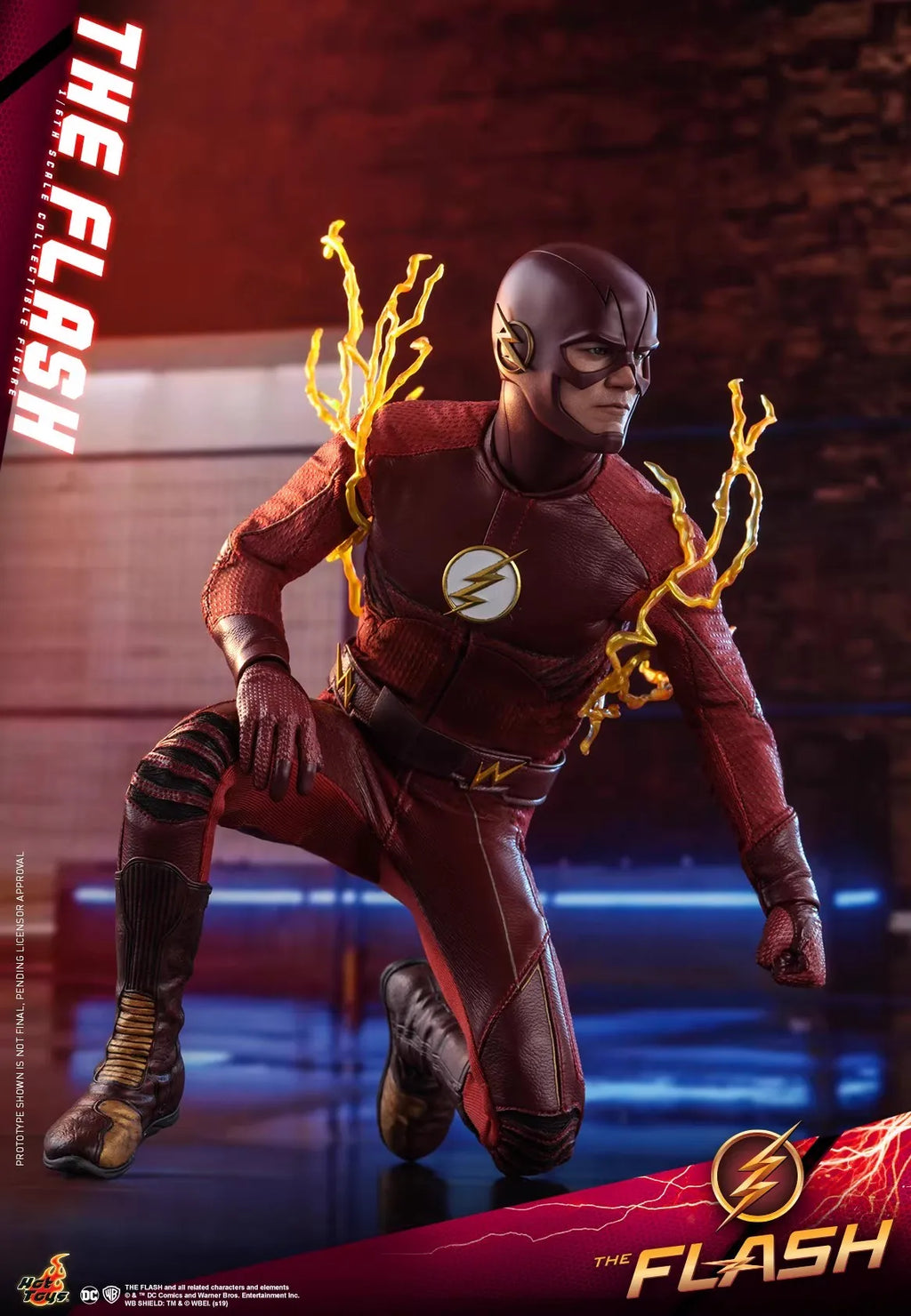 100% Original HotToys TMS009 1/6 Flash Barry In Stock Anime Action Figures Model Toys