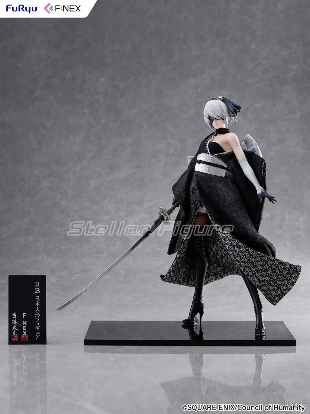 【SF】In Stock Jide NieR:Automata Ver1.1a 2B 1/4 Scale Figures Model Collection Original