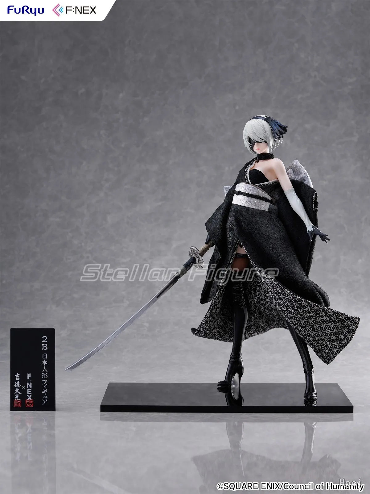 【SF】In Stock Jide NieR:Automata Ver1.1a 2B 1/4 Scale Figures Model Collection Original