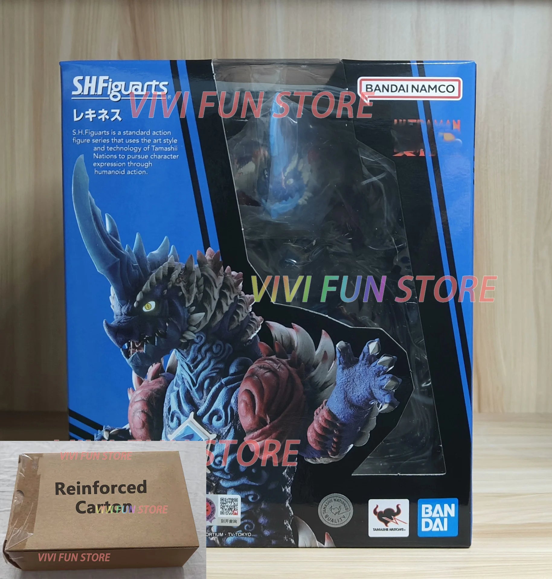 In Stock BANDAI SHF the Meteokaiju Rekiness Movable Model Toys S.H.FIGUARTS UMA Omega Rekiness