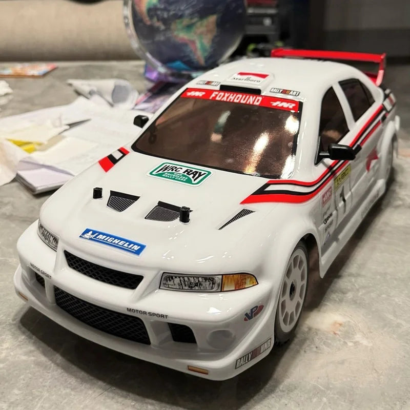 HNR H9804 Remote Control 1/10 Electric Four-Wheel Drive Brushless Rally Car 90KM/H Racing Off-Road Vehicle RC Model Foxhound RTR