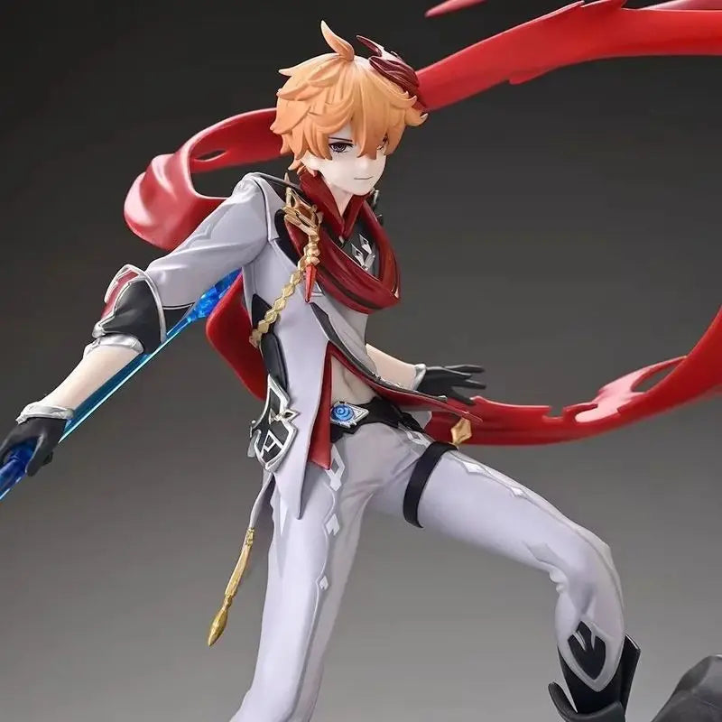 35CM Genshin Impact Childe Tartaglia Game Anime merchandise Action Figure Model Kit Desktop Ornament Statue Collectible Toy Gift