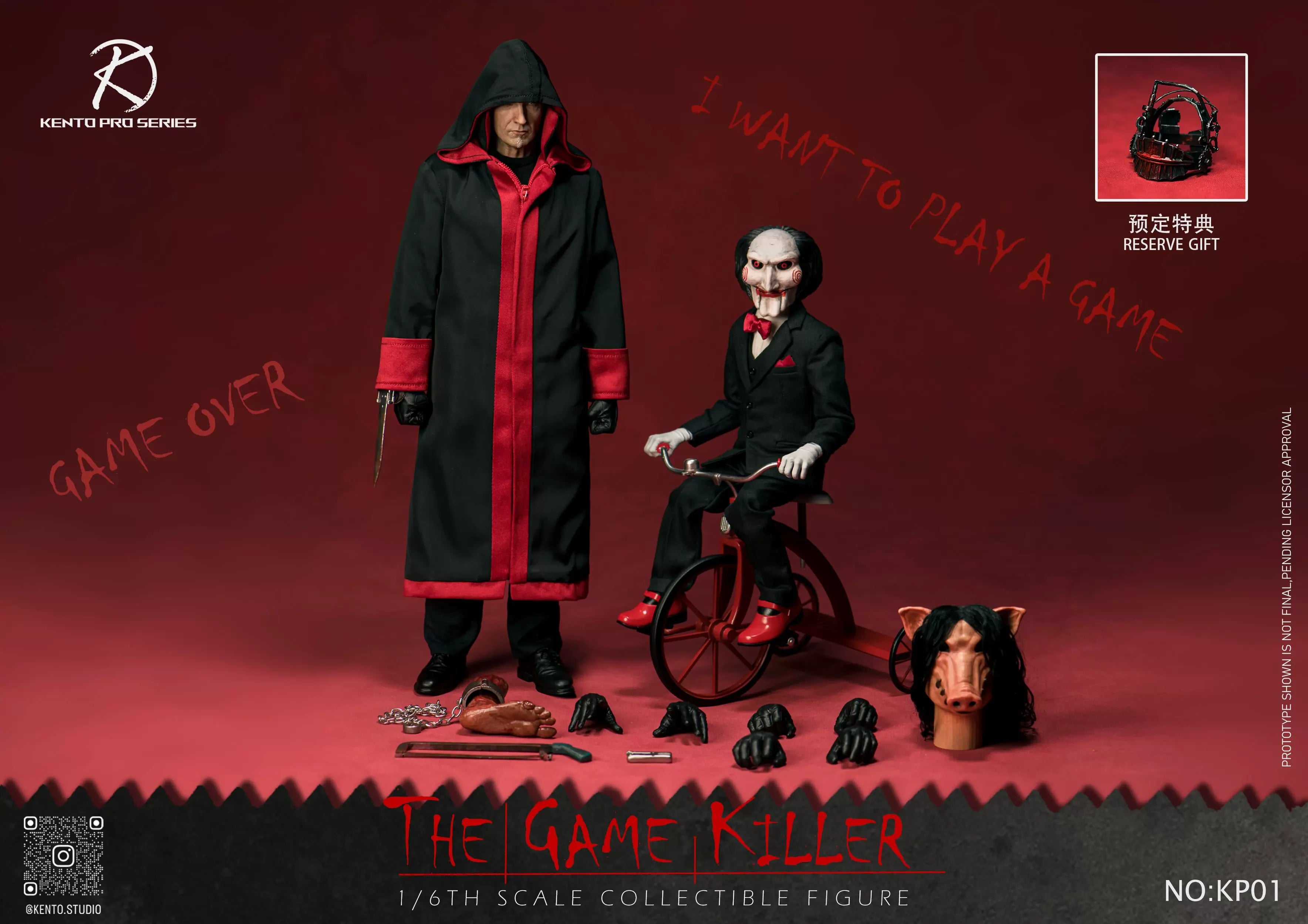 In Stock Original Kento Pro Series 1/6 Scale The Game Killer Kp01 Action Figures 12inch Collectible Model Toy New Year Toy Gifts