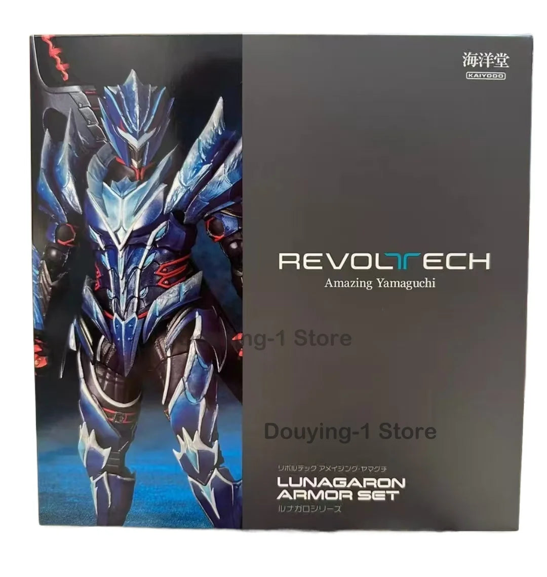 In Stock KAIYODO Monster Hunter Lunagaron Armor Set REVOLTECH Anime Action Figures Model Toy Collectible Model Gift