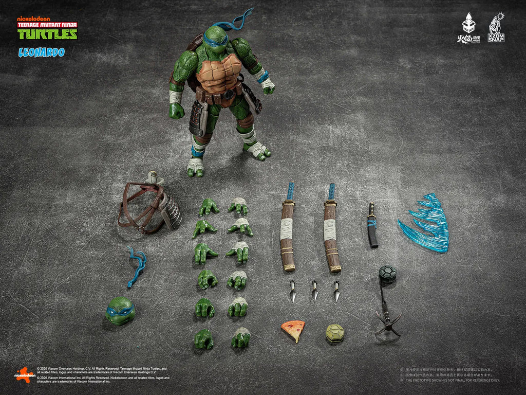 Reservation Deposit HEATBOYS Ninja Turtles Leonardo Deluxe Edition Standard Edition