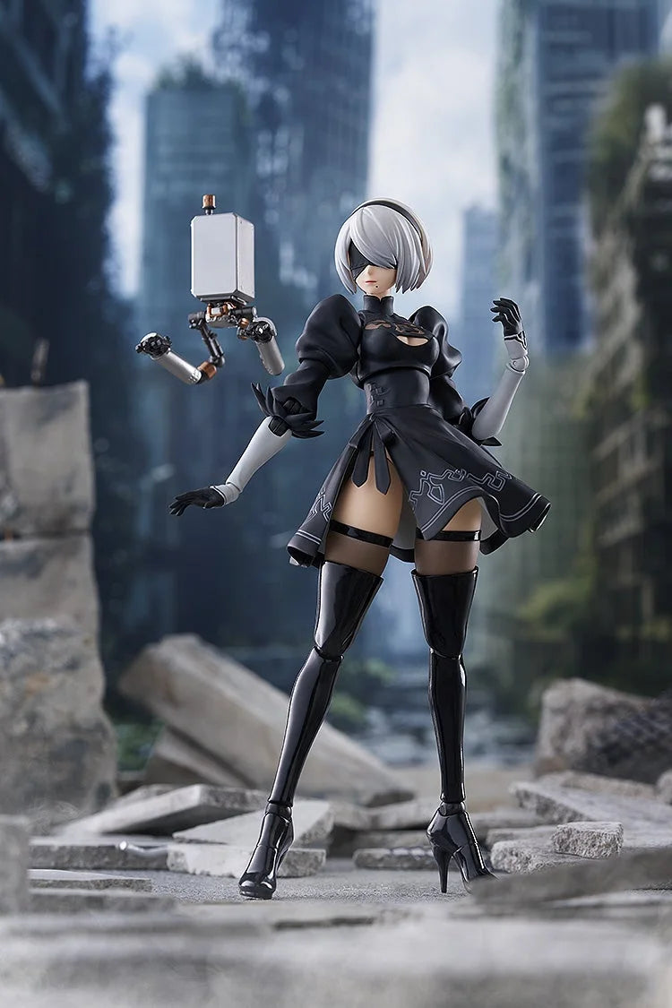 In stock GSC  NieR:Automata Ver1.1a figma A2  Yorha No. 2 Type B figma#649 643 Figures Anime Model Genuine Boxed ToyS Gift