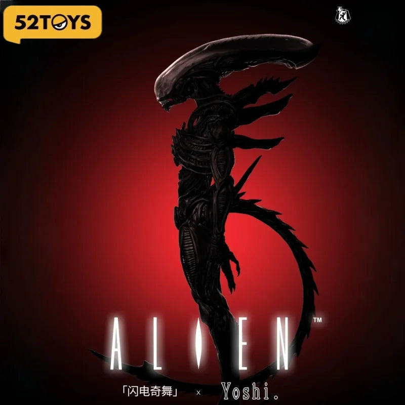 In Stock 52 toys 1/12 Lightning Dance Yoshi Alien Action Figure Articulated Collection Alien Xenomorph Super Movable Model Ship