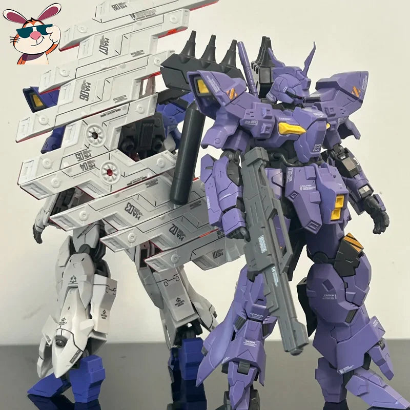 Varguil AMS-123X Moon HG 1/144 Mech Assembly Model Kit Action Figures Desktop Decoration Doll Children'S Puzzle Toy Collectible