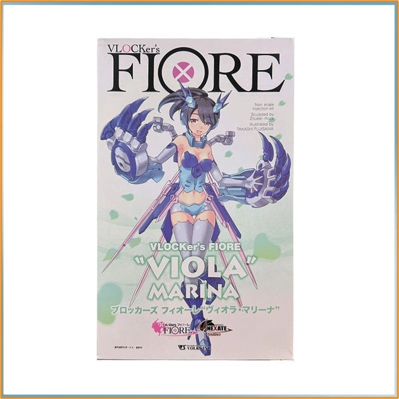 The Five Star Stories Vs-Ims-03 Ims 1/100 V-Siren Kaiko Kaiou & Vlocker'S Fiore Viola Laurel Mecha Action Figure Assembly Model