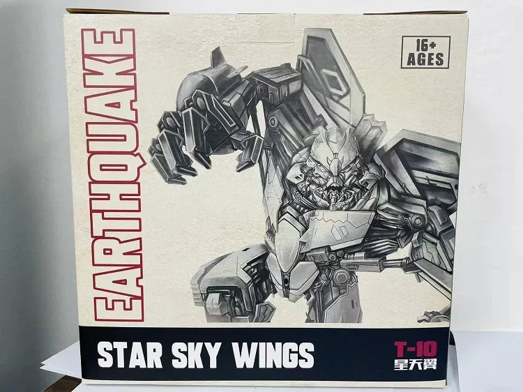 Transformation Toy Black Mamba T10 Zoom in Primary Starscream  Alloy Version Action Figure Model Collection Toys Gift