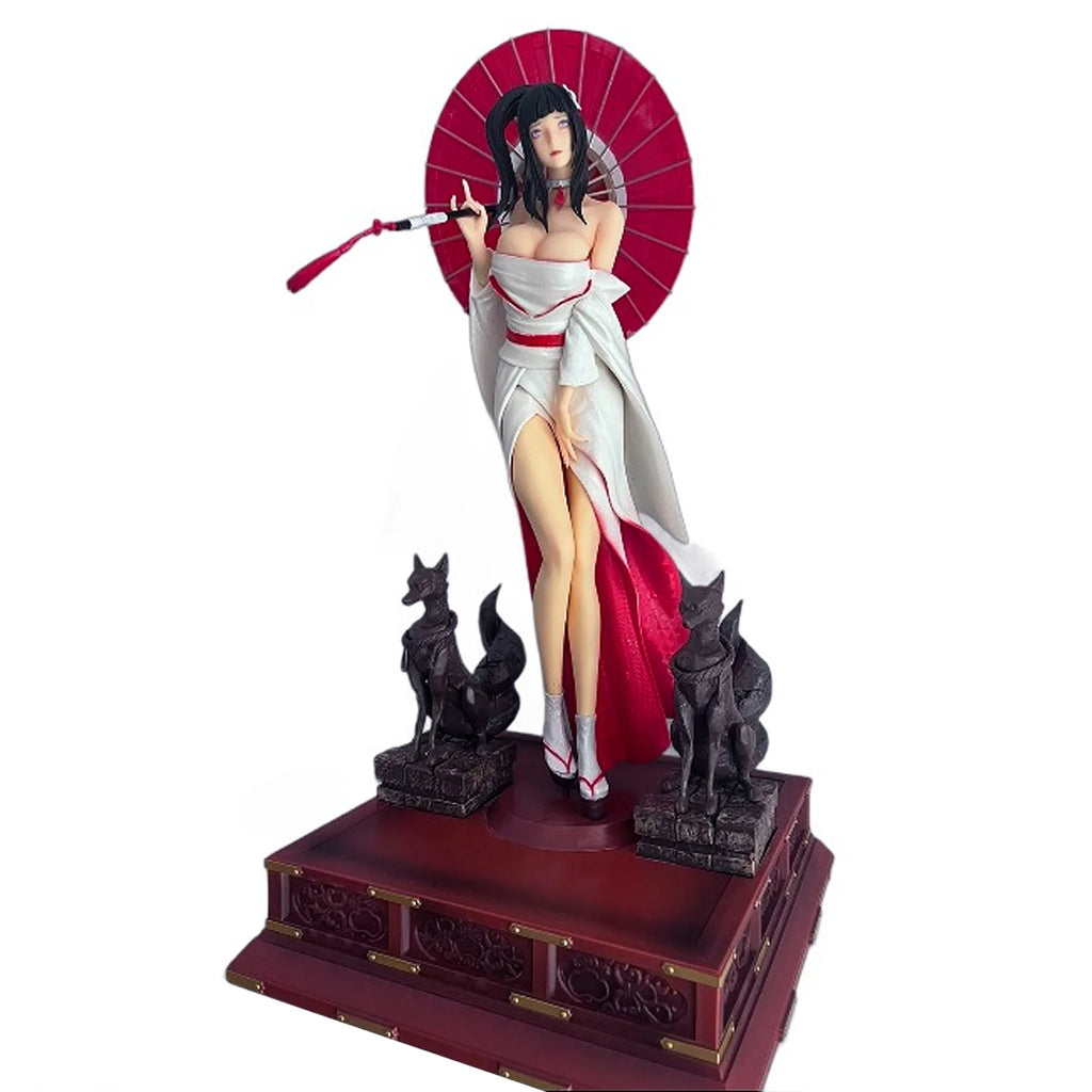 Anime Hyuuga Figurine kimono Hinata Doll Statua Pvc Action Figure Collectable Model Toy