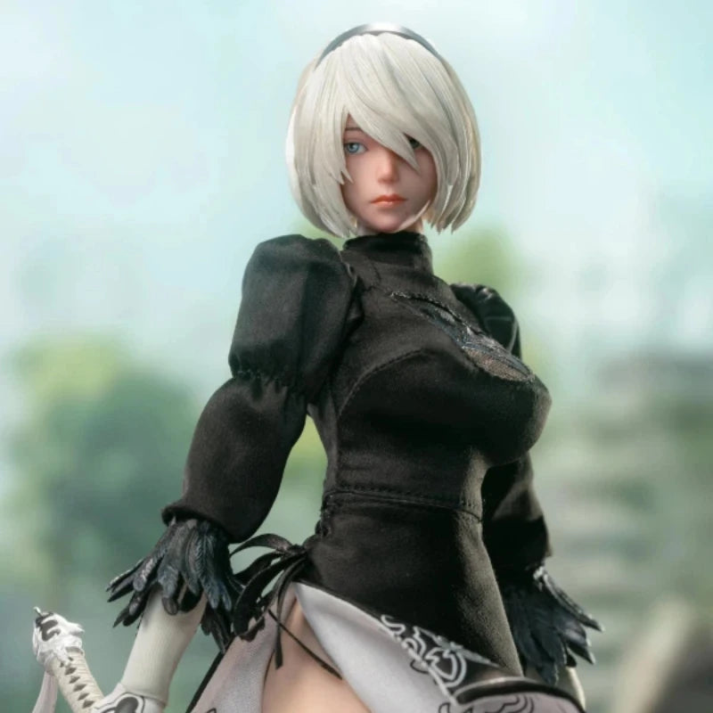 Mttoys019 Nier 2b 1/6 Scale 12 Collectible Action Figure Full Set Women Soldier Adventure Game Doll  Adult Figure Collectors