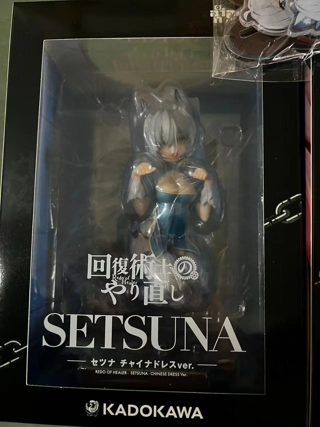 New Animester Genuine Redo Of Healer Anime Figure Set Kureha Clyret Setsuna Freia Cheongsam Style Collectible For Anime Fans