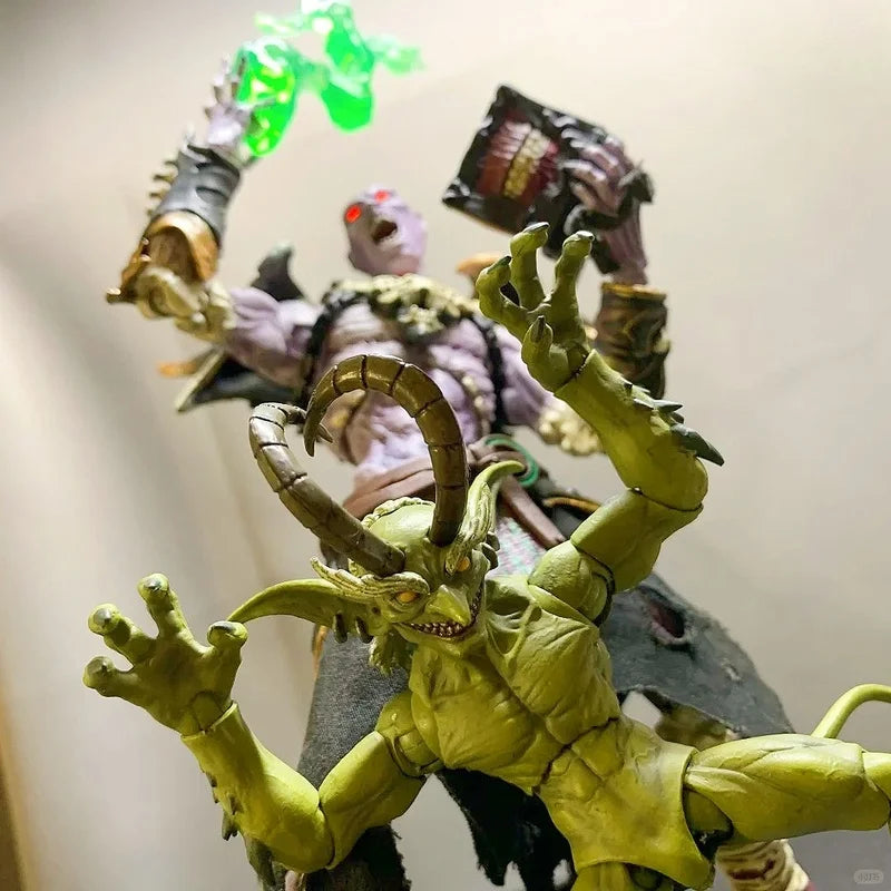 Official Memory Toys Baron Shaman The Necromancer - World Of Adventurers Imp Minion Articulated Figure In Stock