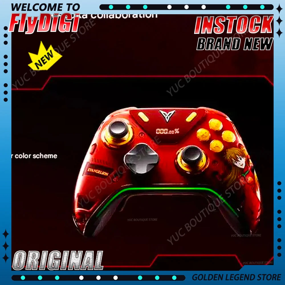 NEW Flydigi Apex 5 EVA Wireless Game Controller Precision Gamepad Control PC Switch Mobile TV Box with Dock Asuka
