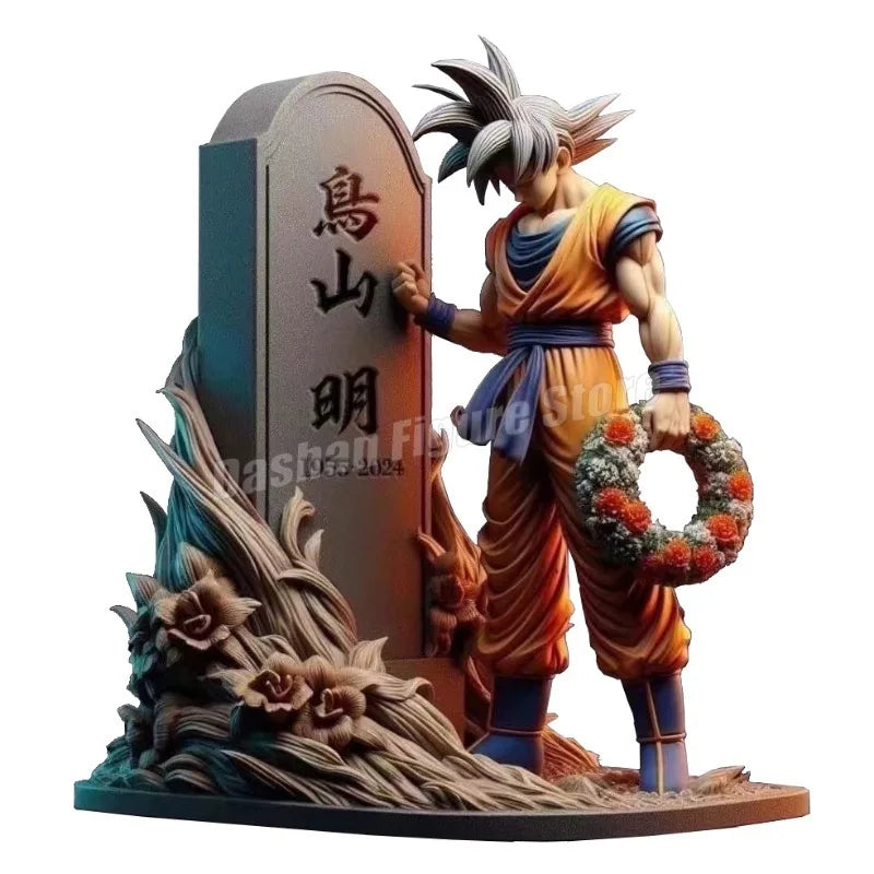Dragon Ball Toriyama Akira Actionfigur Souvenir 23cm Jubiläumskollektion Gk Anime Son Goku Statue Kollektion PVC Modell Spielzeug