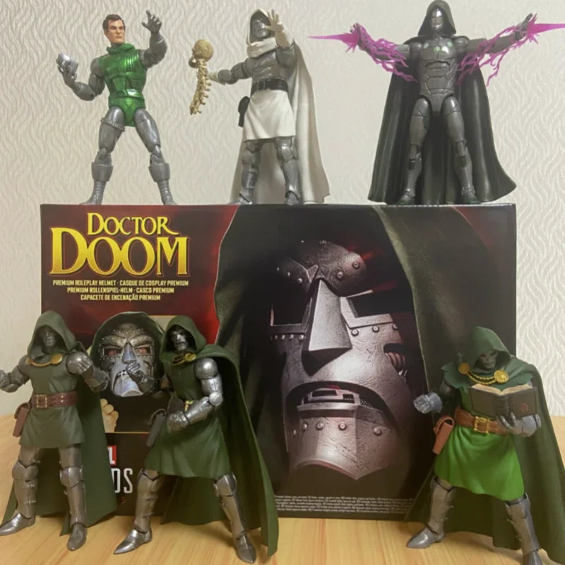Hot Marvel Legends 85th Anniversary Doctor Doom Iron Patriot Taskmaster Action Figure - Collectible Toy For Kids And Anime Fans