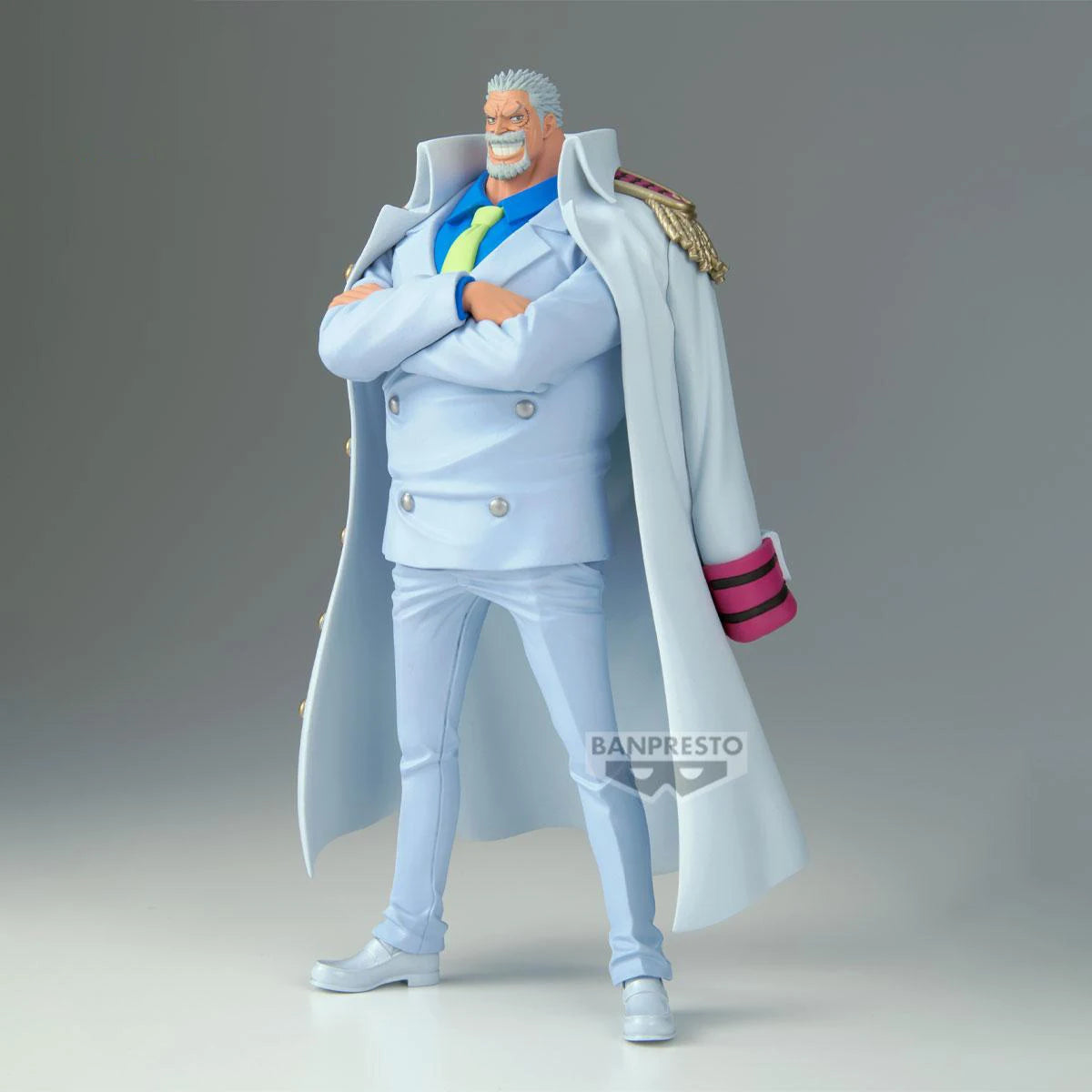 В наличност Оригинални BANPRESTO ONE PIECE DXF Monkey D Garp PVC Аниме Фигурки Екшън Фигурка Модел Играчки Подарък