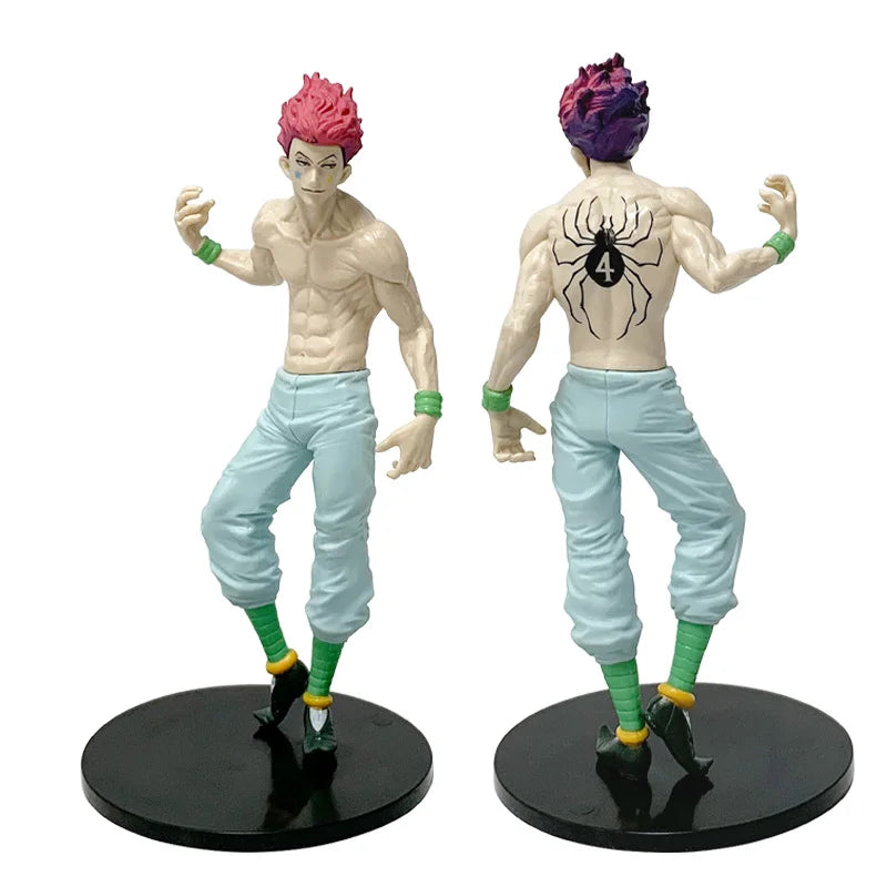 In Stock Hot Sale Hisoka Standing Sitting Pose Anime Figure Model Gon Surprise Toy for Kids Desktop Ornament Birthday Gift