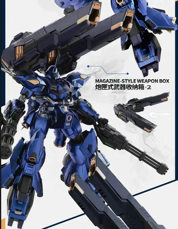 Zero Boundary Studio DARK WAVE Assembly Model Kit 1/100 DrakWave Action Figure MAINTENANCE STAND MAGAZINE-STYLE BOX Toy