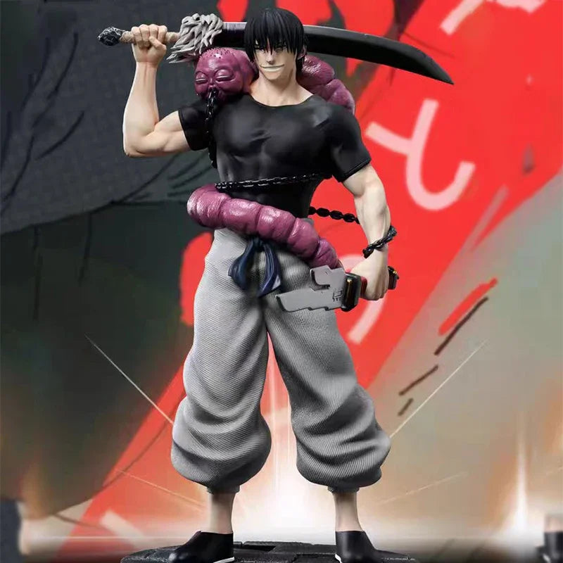 21cm Toji Figure GK Jujutsu Kaisen Figurine King of Artist Fushiguro Toji Action Figures Standing Model PVC Festival Toy Gifts