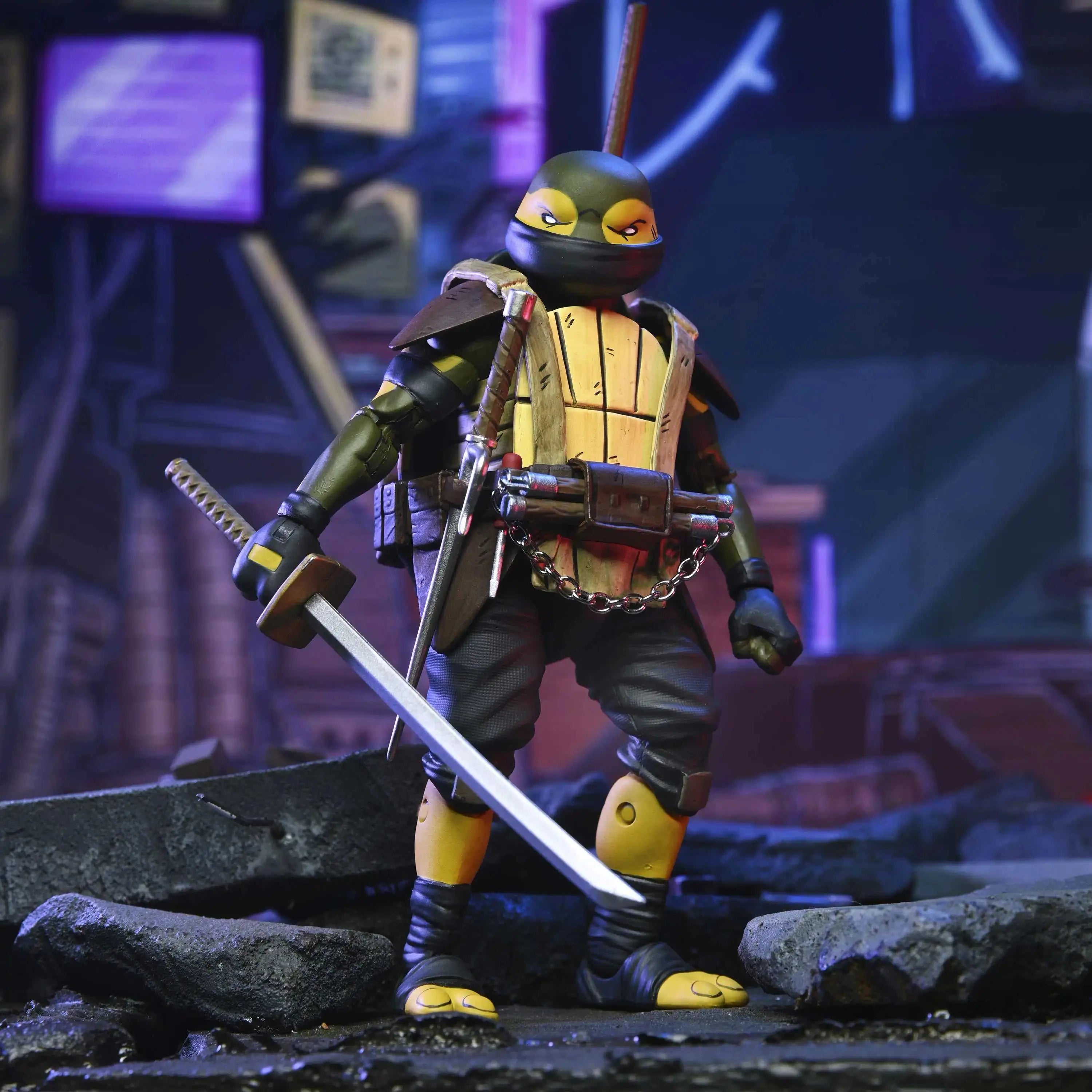 NECA 54418 Toys Teenage Mutant Ninja Turtles The Last Ronin Action Figure Ultimate Yi Re-Evolution 18cm TMNT Original Model Doll