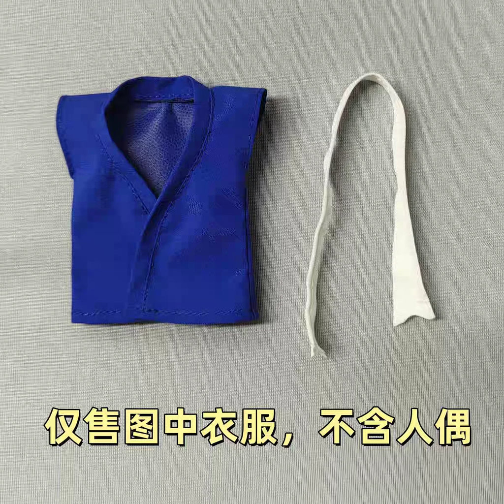 New In Stock New Dragon Ball Shf Series Figures Son Goku Daoist Robe Orange Blue Uniforms Training Suit Clothes Accessories Toys