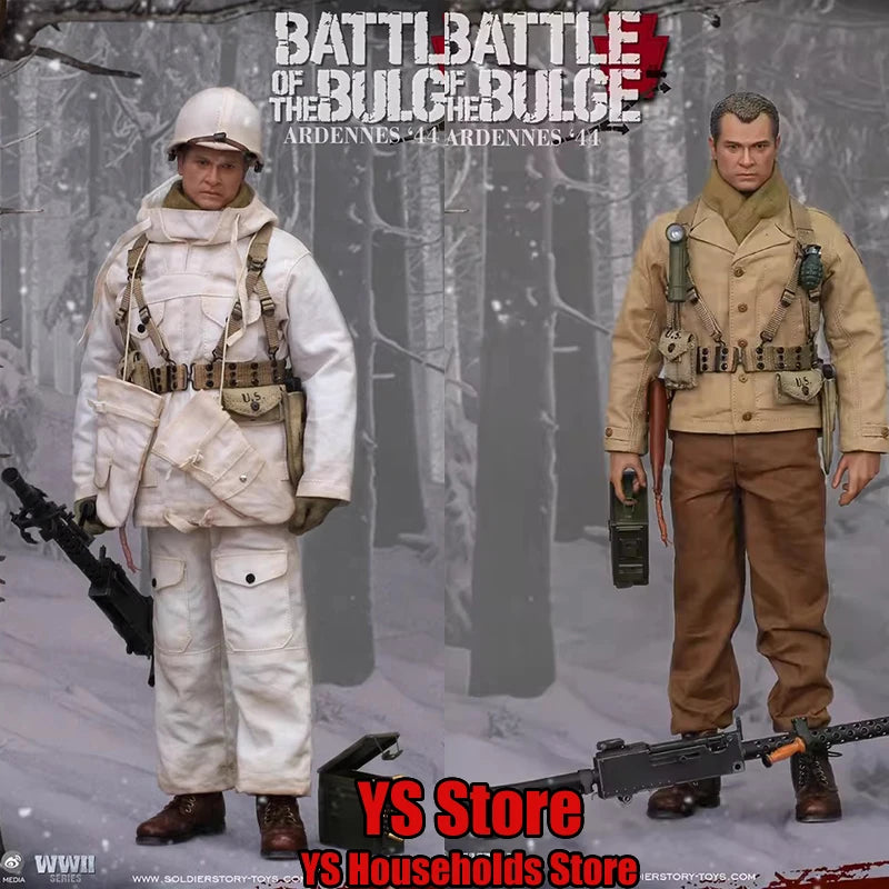 Soldierstory SS111 1/6 Scale Collectible Sniper Machine Gunner U.S. Army 28Th Infantry Division Ardennes 12" Men Action Figure