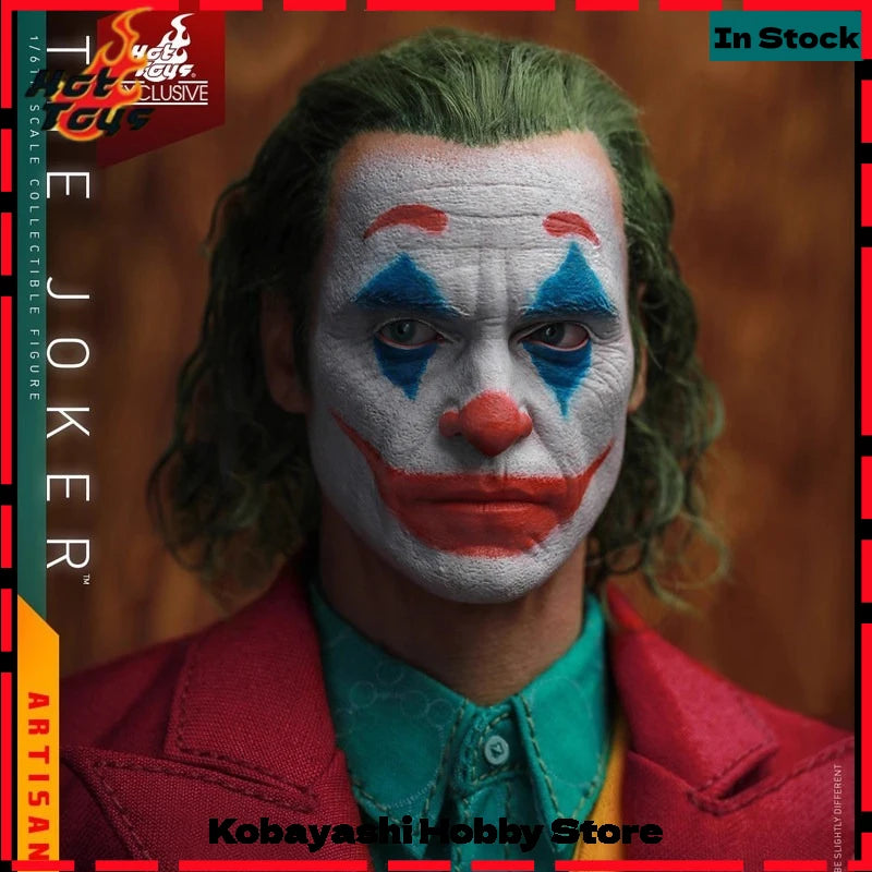 Hot Toys HT The Joker (Artisan Edition) DX43AE 1/6 Scale Joaquin Phoenix Figure, 30cm PVC ABS Collectible Action Doll, in Stock